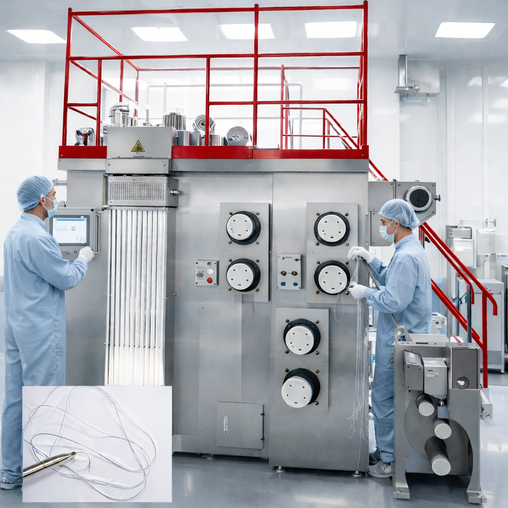 Surgical Suture Extrusion Machine